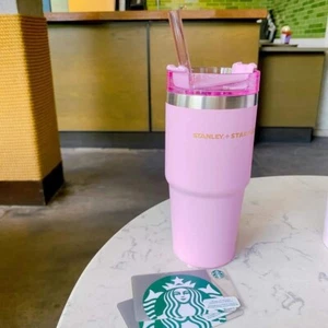 Vaso Stanley Starbucks 2021 SS Blossom Pink 473 ml - Imagen 1 de 12