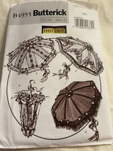 Butterick B4955 decorated Parasols and covers - Picture 1 of 2