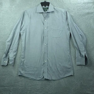 Camicia da uomo Lauren Ralph Lauren slim fit senza ferro manica lunga con bottoni taglia 16 - Foto 1 di 8