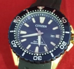 Citizen Promaster E168-003FR08 Date Divers 200m Eco Drive Solar Watch wristwatch - Picture 1 of 5