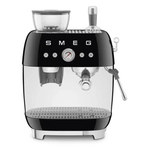 NEW Smeg 50s Style Espresso Machine Black EGF03BLAU - Picture 1 of 6