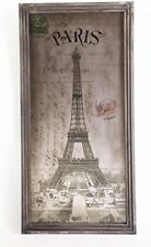 TWG Wooden Wall Art Framed Print For Home und Office - Paris Eiffel Tower