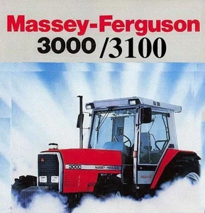 MASSEY FERGUSON 3000 3100 TRACTOR SERVICE OPERATORS MANUAL 3050 3060 3065 3070 - Picture 1 of 2