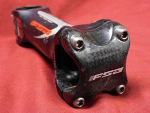 Titanium Bolts Threadless FSA OS 115 Black Alloy Stem 120 x 31.8mm +/- 6° 152 gr - Picture 1 of 6