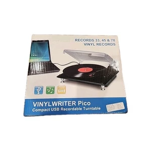 Grace Vinyl Writer Pico Compact USB Recordable Turntable GDI-VW00 33/45/78 - Bild 1 von 4