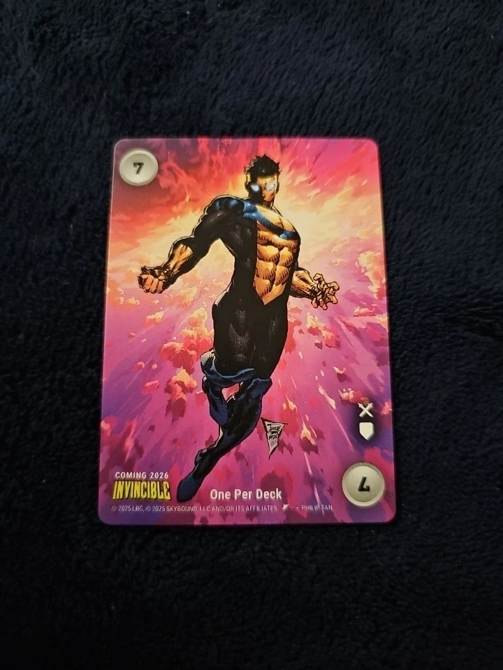 Invincible Overpower Card Game #7 Promo Card N/Mint - Image 1 of 1