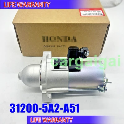 Starter Motor 31200-5A2-A52 Fits for 2013-2017 Honda Accord 2.4L 15-2016 CR-V Foto 1 de 4