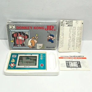 Nintendo Game & Watch Donkey Kong Jr. - CIB Boxed mit Anleitung DJ-101 LCD und G&W - Bild 1 von 16