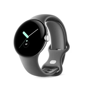 Google Pixel Watch Cinturino Acciaio Inox Lucido-Carbone LTE Nuovo/Sigillato - Foto 1 di 12