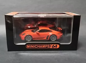 MINICHAMPS Porsche 911 (992) GT3 Orange ~ 1/64 - Picture 1 of 3