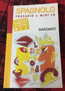 Spagnolo Frasario e Mini CD 200 Frasi Garzanti Come Da Foto - Foto 1 di 3