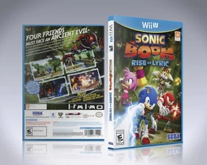 Wii U Replacement Case - NO GAME - Sonic Boom - Rise of Lyric - Picture 1 of 2
