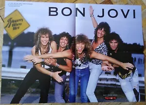 BON JOVI POSTER !! Ratt/Motley Crue/Cinderella/Vixen/Firehouse/Kik Tracee/Poison - Picture 1 of 1