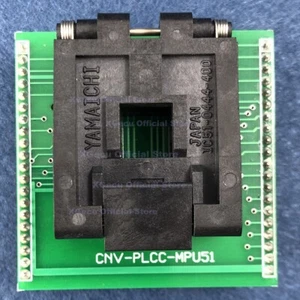 Adaptador CNV-PLCC-MPU51 PLCC44 a DIP40 soporte MCU 51 para programador TL866II PLUS - Imagen 1 de 5