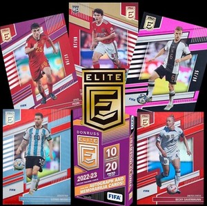 Donruss Panini -- FIFA ELITE 2022-23 -- Parallel Cards -- Soccer -- Retail BOX -