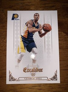 2014-15 Panini Excalibur George Hill #132 Indiana Pacers