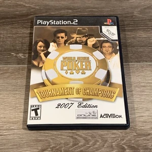 World Series Of Poker Tournament Of Champions - 2007 Edition - PS2 - Picture 1 of 4