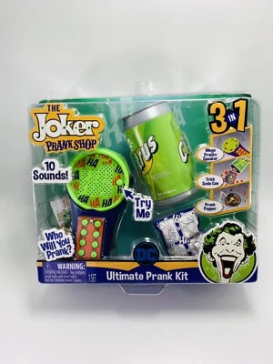 The Joker Prank Shop DC Ultimate Prank Kit 3 em 1 Novo em folha 2020-FRETE GRÁTIS! - Imagem 1 de 3