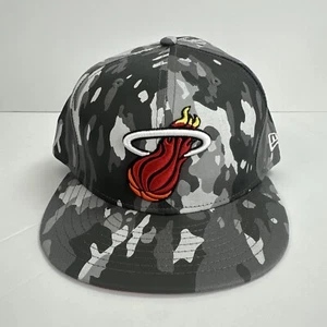 New Era 59Fifty Fitted Miami Heat Camo Mütze Größe 7-3/8 Cap 5950 - Bild 1 von 6