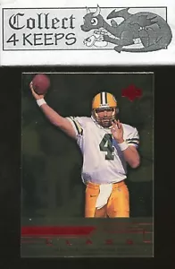 1999 Upper Deck Quarterback Class #QC9 Brett Favre Hof Green Bay Packers Nrmt B - Picture 1 of 2