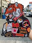 Large Back Embroidered Iron - Sew On Vest Jacket Patch YAKUZA TIGER Fighter