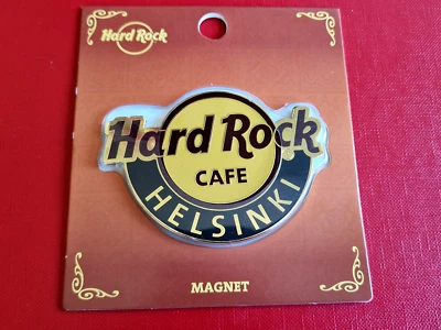 HRC Hard Rock Cafe Helsinki (closed) Classic Logo Magnet new OVP