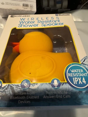 Altavoz Inalámbrico Ducha Pato Goma, Acónico, Bluetooth, Altavoz Ducha, Agua... Foto 1 de 3
