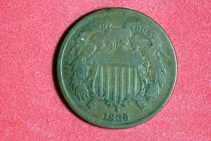ESTATE FIND 1865 - TWO CENT!!  #N06430 - Picture 1 of 2