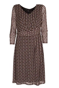 COMMA Damen Kleid Partykleid Cocktailkleid Allovermuster NEU Größe 38 40 - Bild 1 von 1