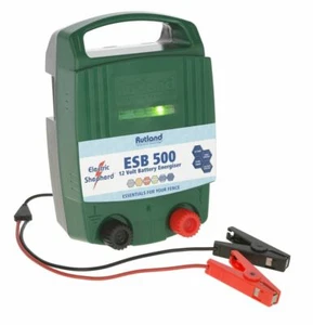 ENERGIZADOR DE VALLA RUTLAND ESB500 - 12V valla pastor eléctrico ESB 57 ESB57 - Imagen 1 de 2