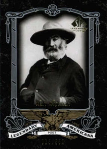2007 SP Legendary Cuts Legendary Americana #23 Walt Whitman SER #/550 BX 50B - Picture 1 of 2