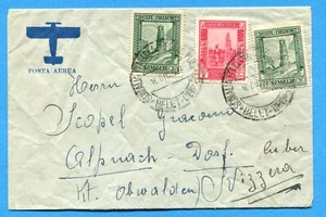 SOMALIA ITALIANA - UFFICIO POSTALE / BELET-UEN per la SVIZZERA (291449) - Imagen 1 de 2