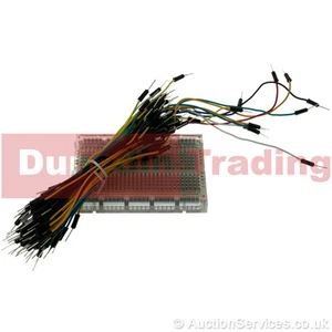 Mini prototipo de tablero de pan y cables de puente sin soldadura para Arduino - Kit de cables de 65 piezas - Imagen 1 de 5