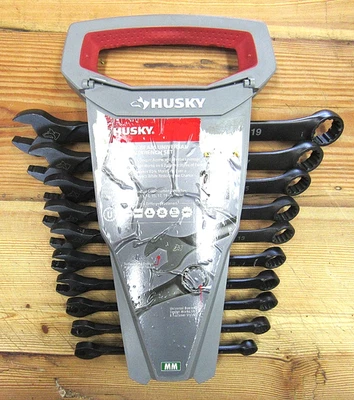 Juego de llaves combinadas universales Husky de haz largo métrico de 10 piezas MUY BUEN ESTADO Foto 1 de 4