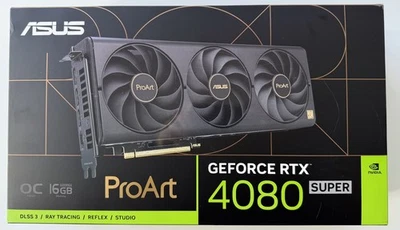 Asus ProArt RTX 4080 SUPER OC 16GB Classy, Pristine, Giftable,  Free post - Image 1 of 4