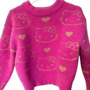 Hello Kitty Girls Sweater 6/6X - Picture 1 of 3