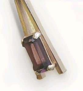 Avon Amethyst Halskette mit Anhänger  - Bild 1 von 4