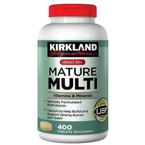 Kirkland Signature Mature Multi Vitamins & Minerals with Lycopene and Lutein 400 - Picture 1 of 3