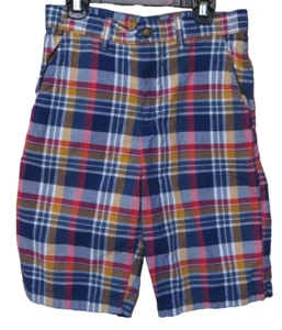 Carter's Kid Plaid Shorts SIZE 14 BOY 9.5" inseam - Picture 1 of 5