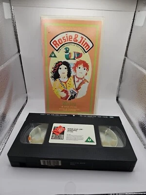Rosie And Jim - Washing VHS CITV 1990's - Children’s Kids Video Tape - Image 1 of 4