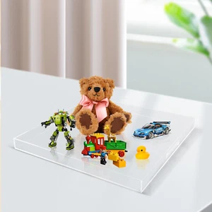 Countertop Acrylic Serving Tray Kitchen Fruit Coffee Tea Food Tray Organiser - Picture 1 of 14