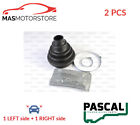 CV JOINT BOOT KIT PAIR WHEEL SIDE PASCAL G5F009PC 2PCS I NEW OE REPLACEMENT