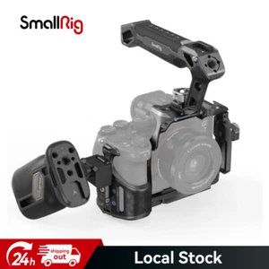SmallRig a7iv / a7s iii /a7rv Camera Cage Kit for Sony+Rotating Nato Side Handle - Picture 1 of 17