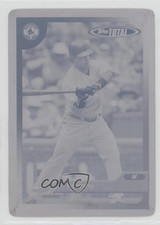 2005 Topps Total Printing Plate Magenta Front 1/1 Manny Ramirez #300 1h1