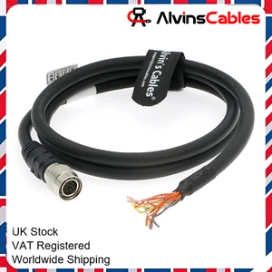 12 Pin Hirose Male HR10A-10P-12P Open End High Flex Power IO Cable for Camera 1M - Picture 1 of 6