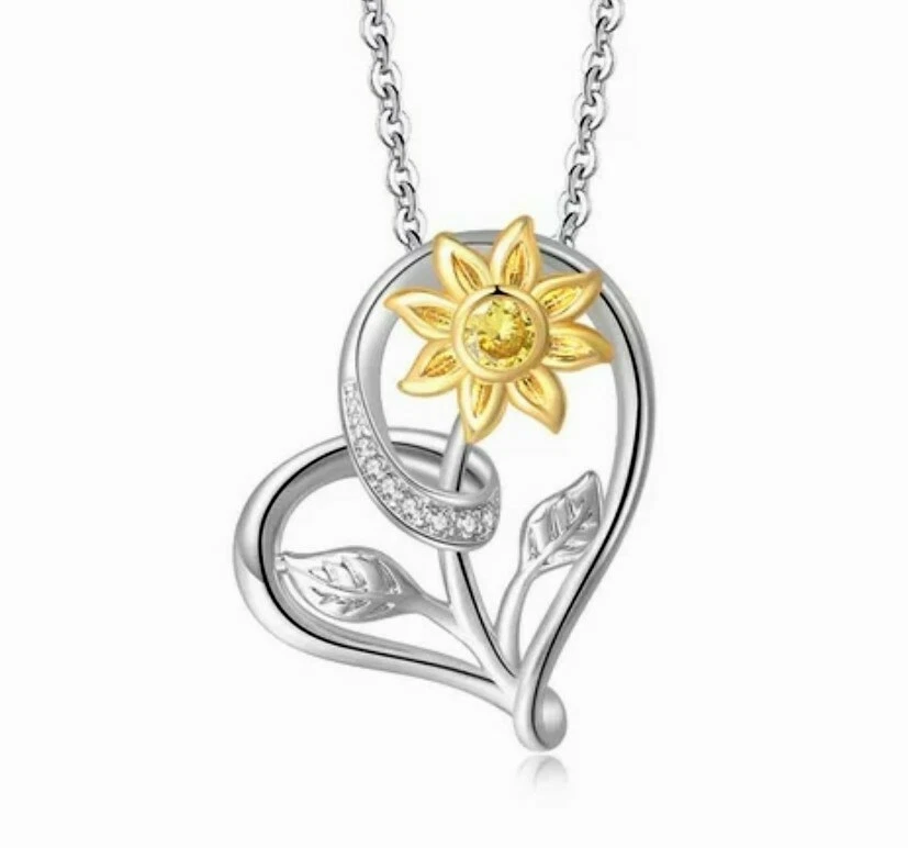 Collar girasol para mujer You Are My Sunshine Foto 1 de 1