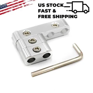 Sliver Engine Spark Plug Wires Separator Divider Clamp Kit for 8mm/9mm/10mm Wire - Picture 1 of 4