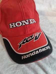 Honda Racing 2000s RC211V Moto GP Cap Hat Motorcycle Racing Clinton Enterprises - Picture 1 of 7