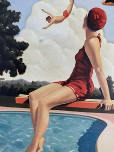 SIGNED- PICTURING A PERFECT WORLD - The Paintings of R. KENTON NELSON (1998, HC) - Picture 1 of 22