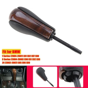 Palanca de palanca de cambio automático de engranajes de madera para BMW E81 E82 E87 E90 E91 E92 + - Imagen 1 de 9